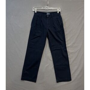 Polo Ralph Lauren Andrew Pant Boys 12 Blue Preppy Classic Fit Pleated Front